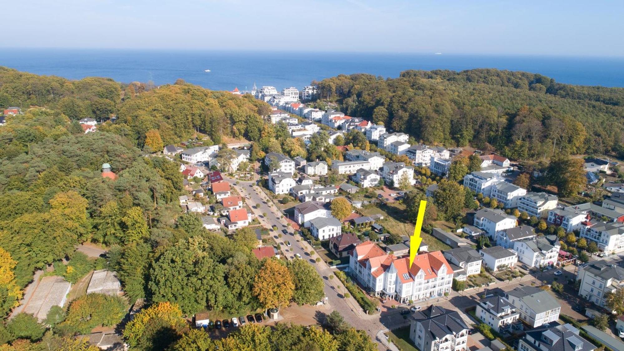 Haus Baltic 12 Mit Balkon - Zentrale Lage Im Ostseebad Sellin Ngoại thất bức ảnh